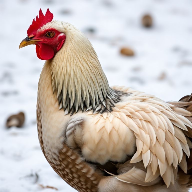 why do chickens molt in the winter